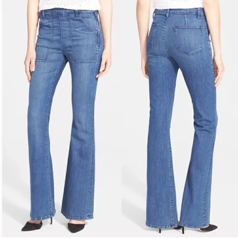 Frame Le Flare de Francoise High Rise Flare Jeans size 23